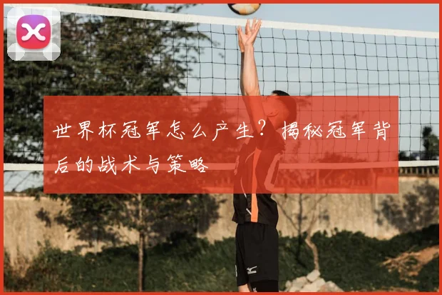 世界杯冠军怎么产生?揭秘冠军背后的战术与策略