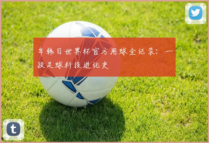 年韩日世界杯官方用球全记录：一段足球科技进化史