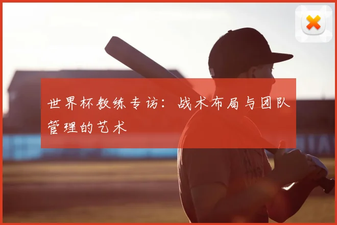 世界杯教练专访：战术布局与团队管理的艺术